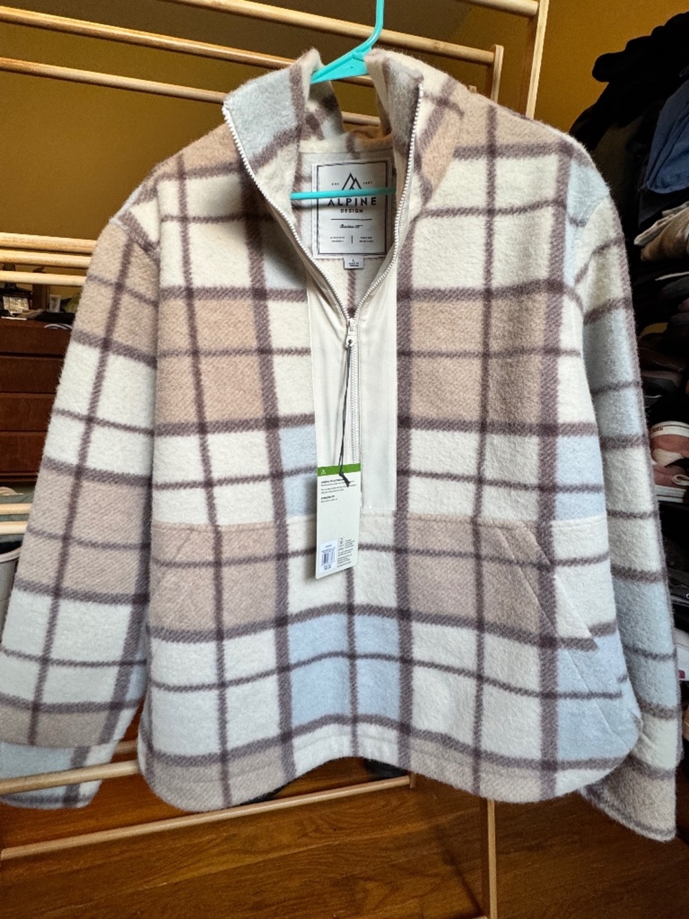 Alpine Design Women’s 1/4 zip sweater
